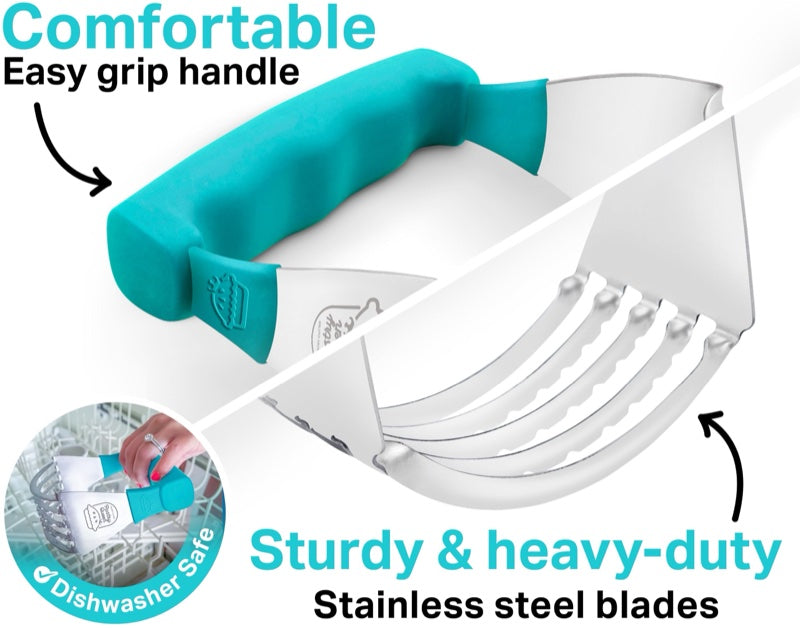 Pastry Cutter Tool — Turquoise image 4