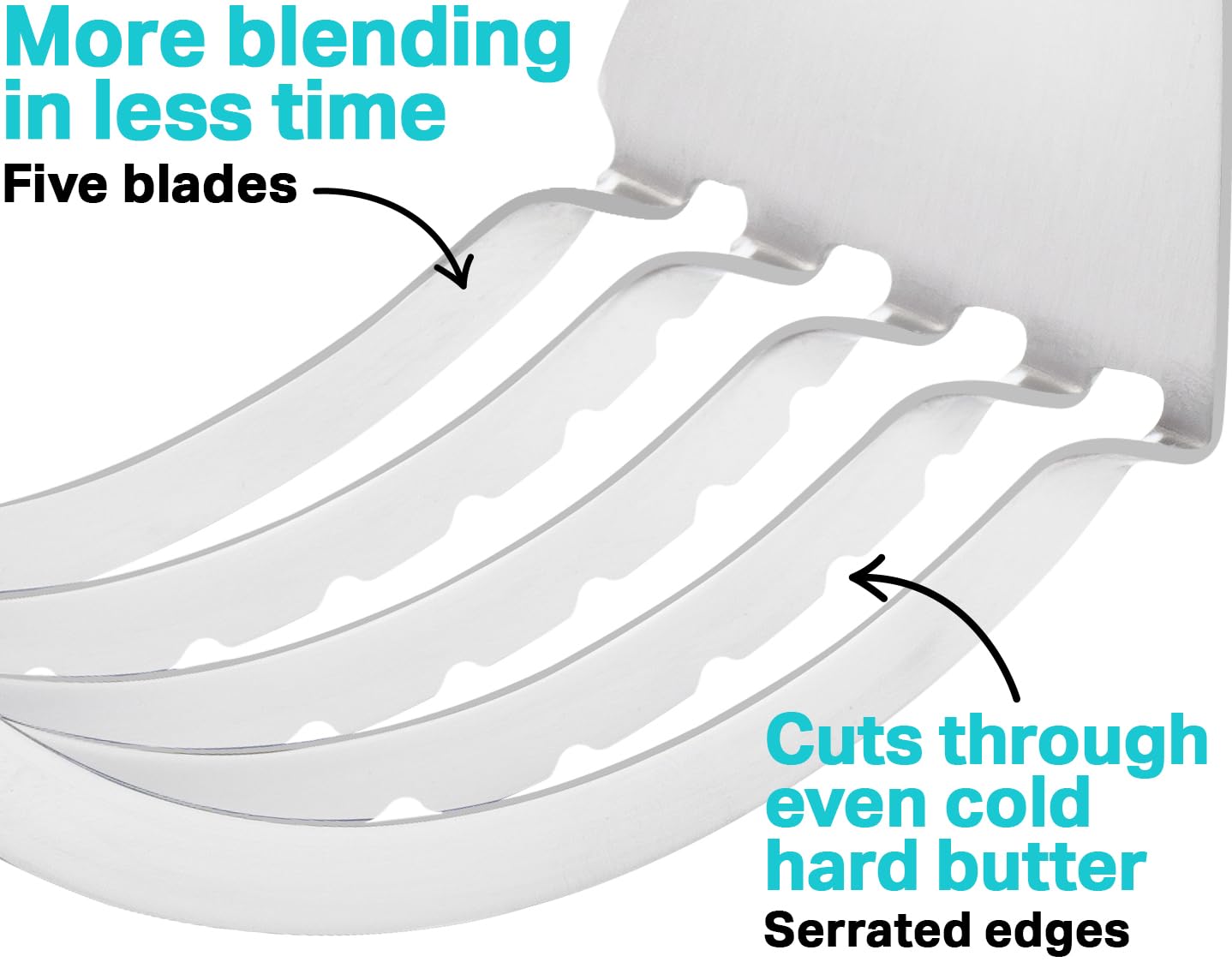 Pastry Cutter Tool — Turquoise image 6